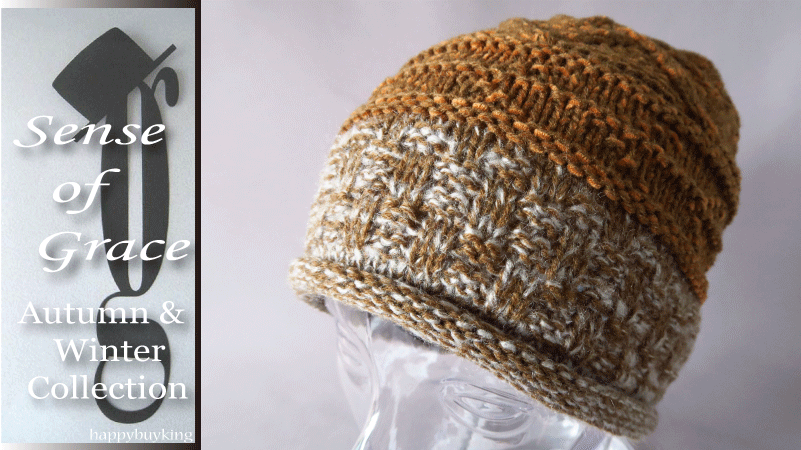 graceグレース★編み込みニットワッチ【OL】新品 定価¥2900 手洗いOK ニットキャップ ビーニー拍卖