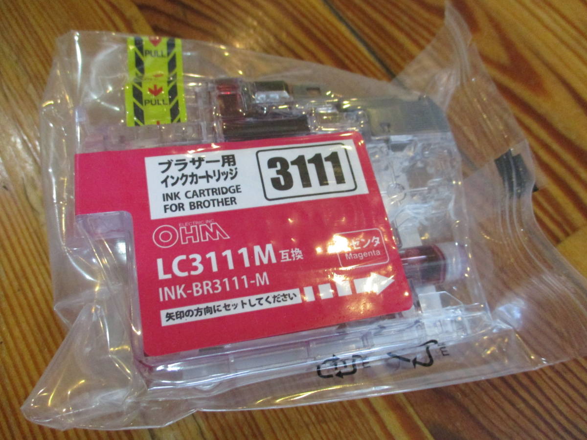 ブラザー用 インクカートリッジ OHM LC3111M 互換拍卖