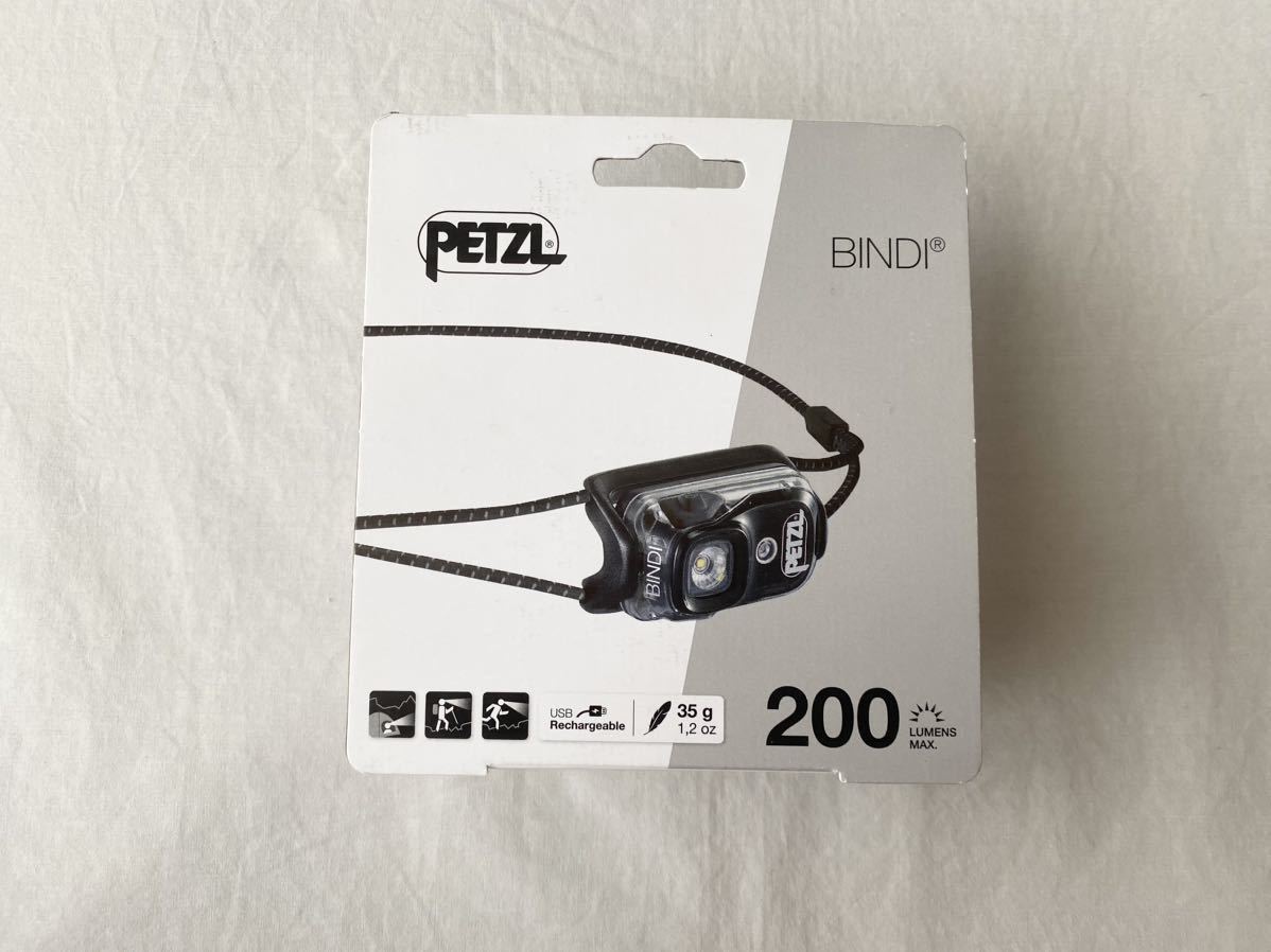 PETZL ペツル BINDI 200ルーメン 35g ヘッドランプ // 拍卖