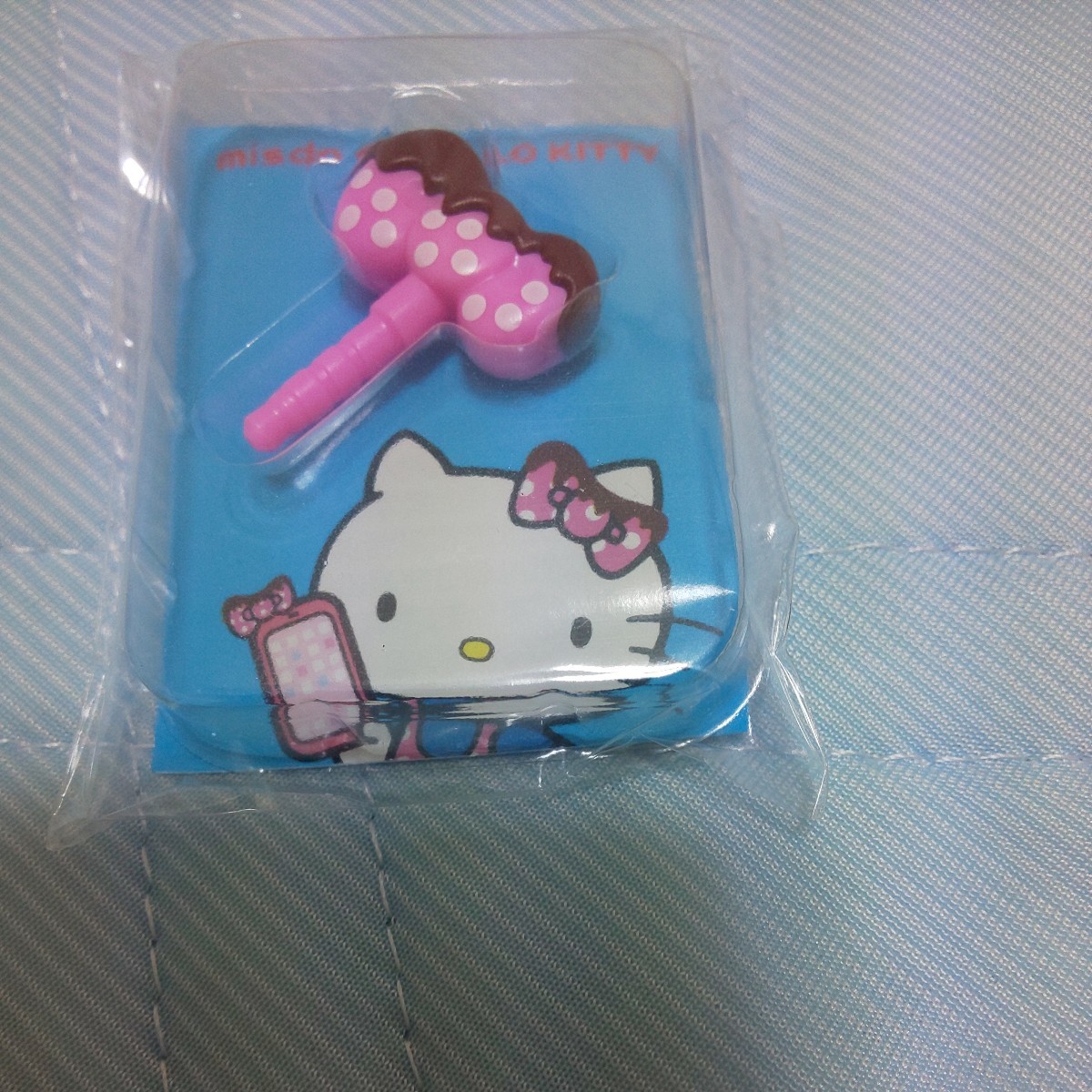 ハローキティ ミスタードーナツ イヤホンジャック ピンク拍卖
