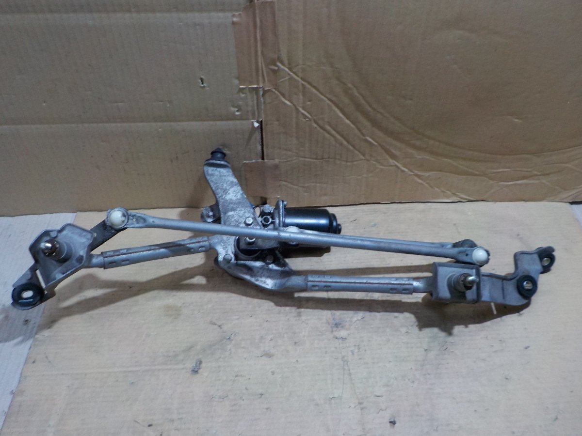 タント カスタム L375S フロント ワイパーモーター リンク付き 純正拍卖