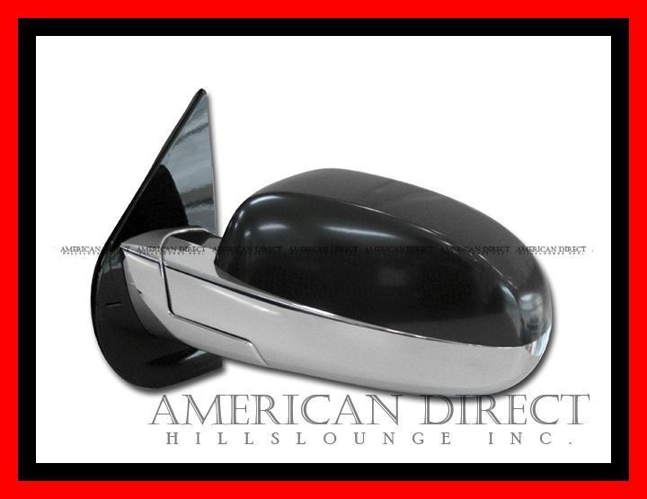 【レッド発光/純正タイプ/電動格納/シグナル/左側】07-14y キャデラック エスカレード ドアミラー サイド ミラー ガラス レンズ ライト 赤拍卖