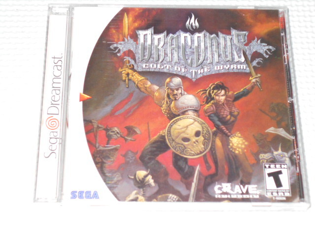 DC★DRACONUS CULT OF THE WYRM 海外版 北米版 ドリームキャスト★箱付・説明書付・ソフト付拍卖