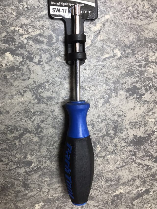 【未使用】パークツール スポークレンチ『SW-17』5mmボックスレンチ拍卖
