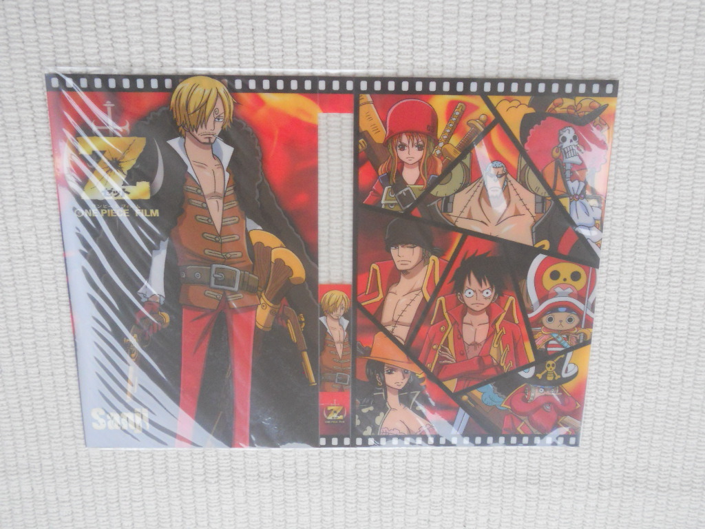 ☆BD 劇場版 ONE PIECE FILM Z ワンピース フィルムZ Amazon特典 特製クリアブックカバー サンジ 新品☆拍卖