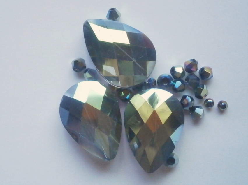 ガラスビーズ★ドロップ★タイプ B★マルチ系★E拍卖