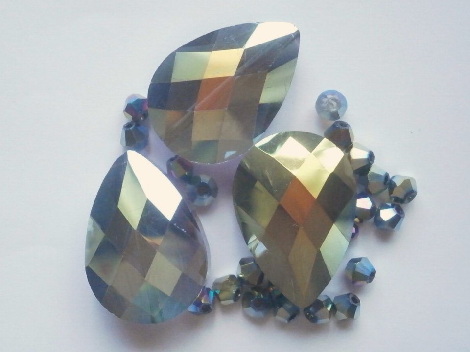 ガラスビーズ★ドロップ★タイプ B★マルチ系★F拍卖