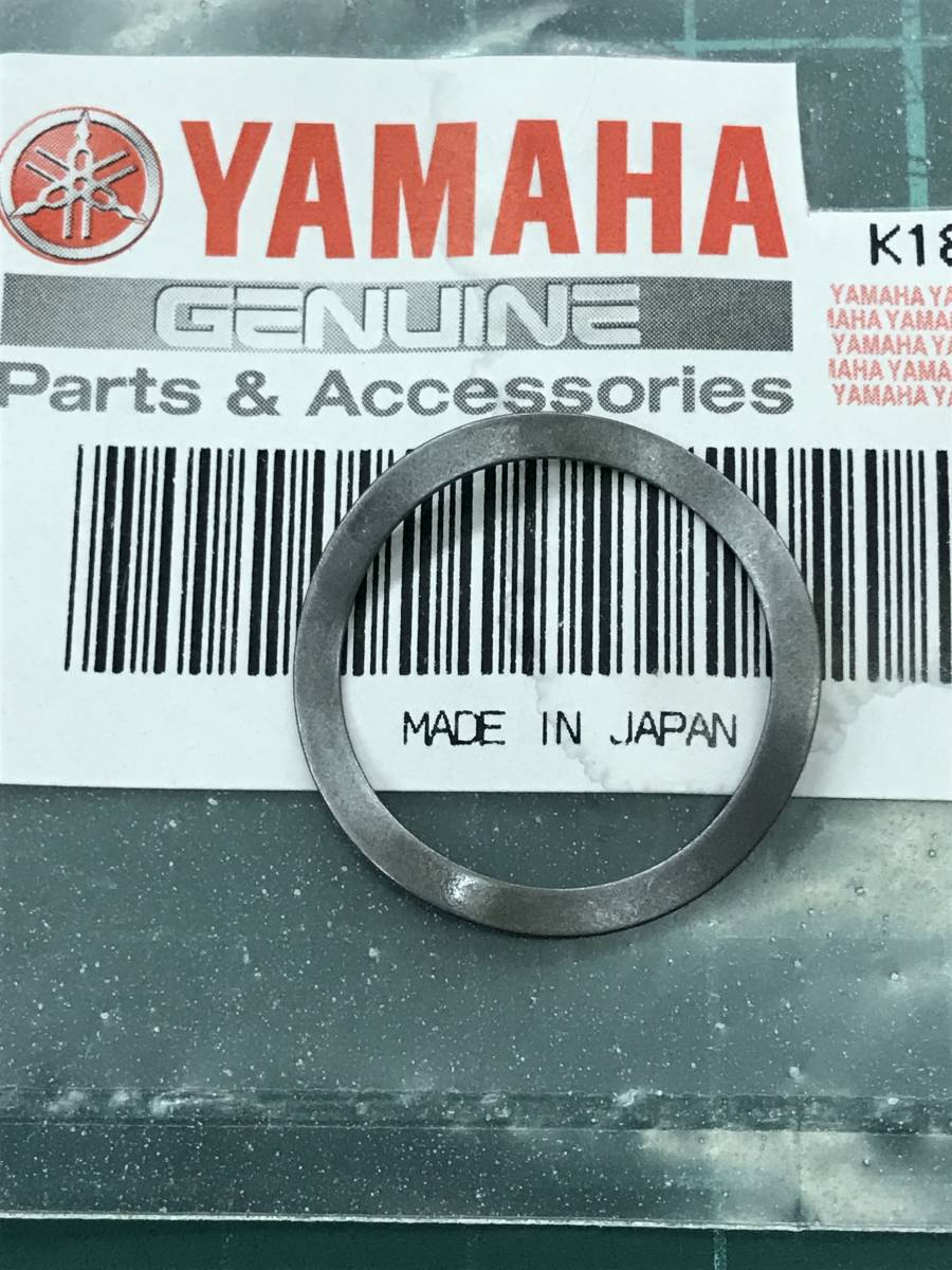 YAMAHA 純正ウエーブワッシャー フューエルコックノブ レバー AT1, AT1M, AT2/2M/3, ATMX, CT1/2/3, DT1, DT100/125, DT250, IT175, IT250拍卖