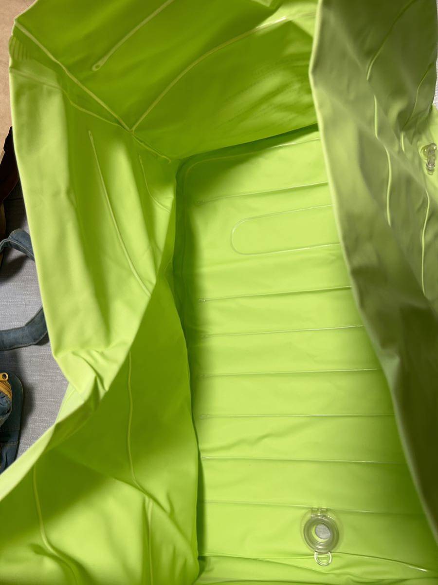 【美品】スマートエンジェル Smart Angel プール バス ビニール 黄緑拍卖