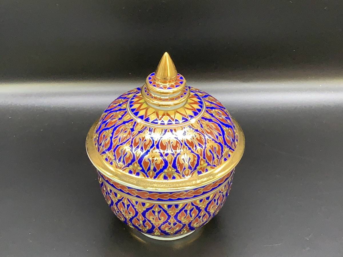 ★ボンボニエール 金彩 菓子器 小物入れ 蓋物拍卖