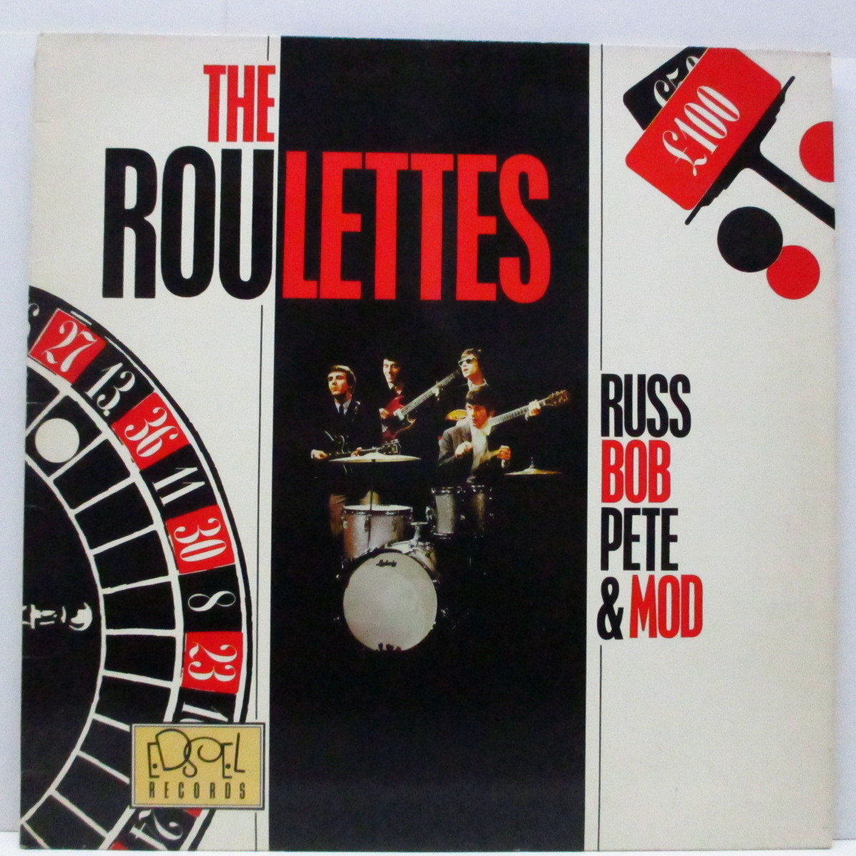 ROULETTES-Russ Bob Pete & Mod (UK オリジナル・モノラル LP+インサート)拍卖