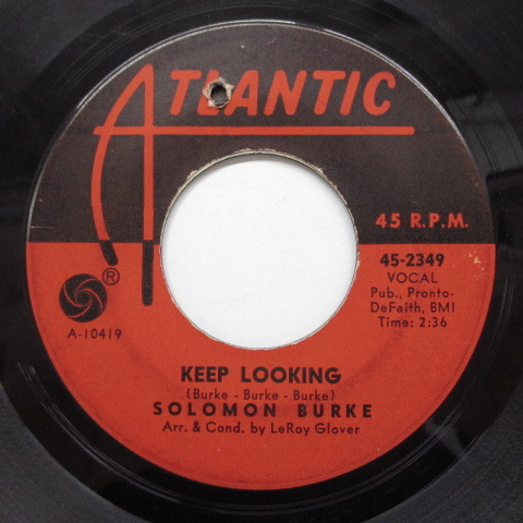 SOLOMON BURKE-Keep Looking (Orig)拍卖