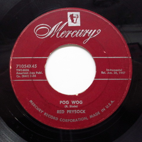 RED PRYSOCK-Pog Wog (Orig.Maroon Label)拍卖