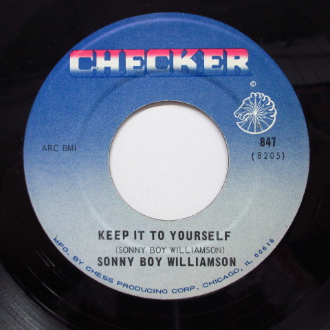 SONNY BOY WILLIAMSON-Keep It To Yourself (60's Reissue)拍卖