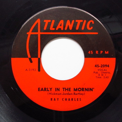 RAY CHARLES-Early In The Mornin' (US Orig)拍卖