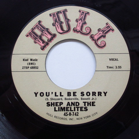 SHEP & THE LIMELITES-You'll Be Sorry (2nd Press)拍卖