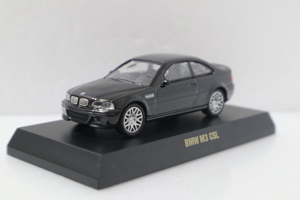 京商 1/64 BMW M3 CSL 黒 ブラック ミニカーコレクション サークルKサンクス Black拍卖