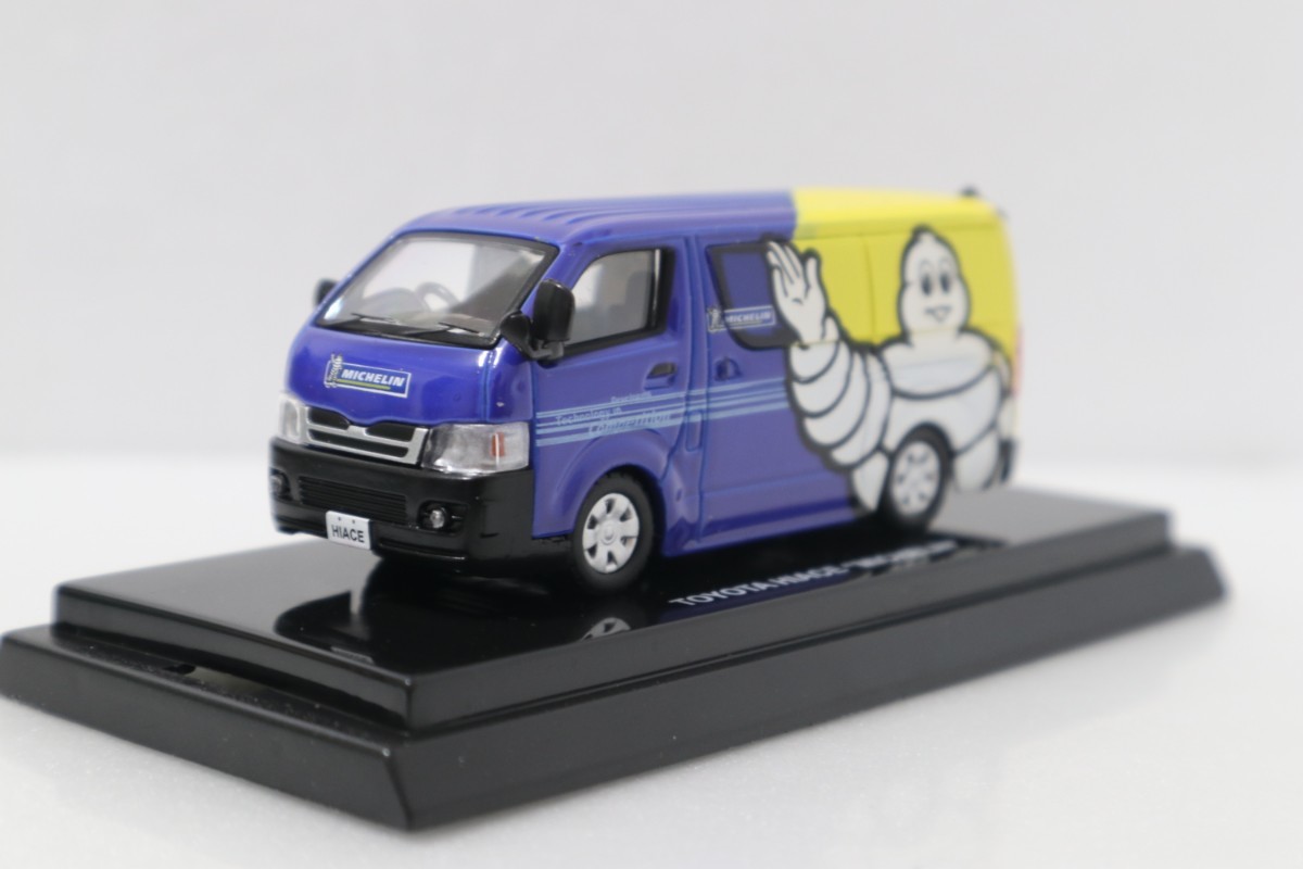 京商 1/64 ミシュラン トヨタ ハイエース 200系 ビーズコレクション Toyota Hiace ビーコレ beads collection Michelin拍卖
