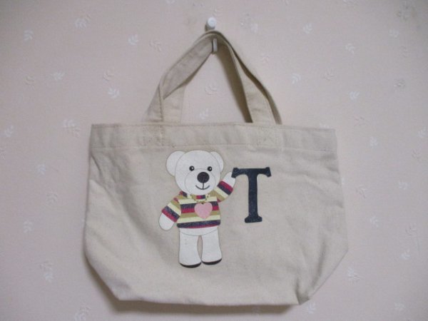 ◆ キャスキッドソン ◆ トートバッグ テディベア (31030)拍卖