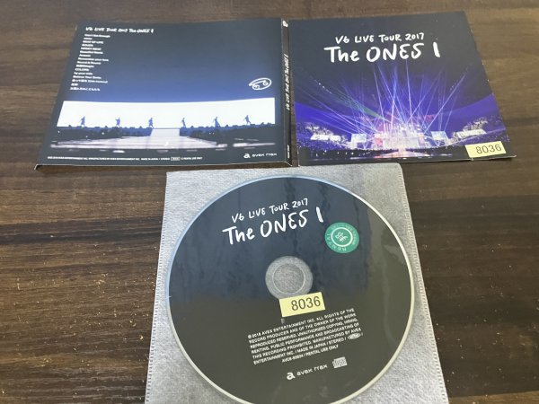 LIVE TOUR 2017 The ONES Ⅰ CD V6 即決 送料200円 107拍卖