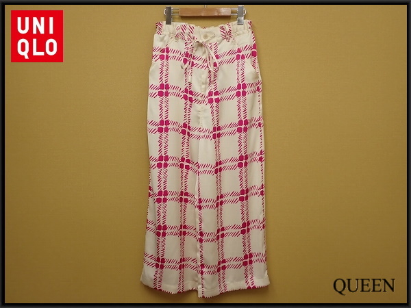 MARNI×UNIQLO ドレープイージーワイドパンツ・S△マルニ/ユニクロ/未使用/@B2/22*9*1-15拍卖