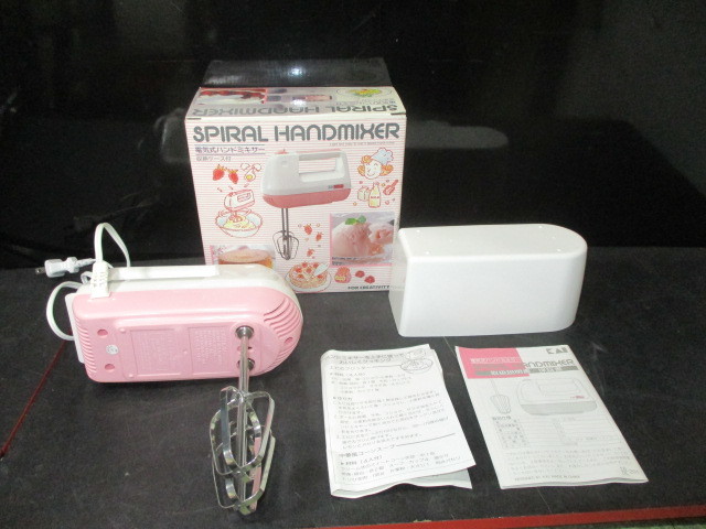 未使用 電気式ハンドミキサー貝印DL-201 動作確認済拍卖