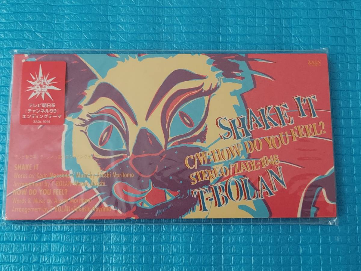 T-BOLAN 8㎝CD SHAKE IT(タイアップシール付き)「未使用・未開封」 拍卖