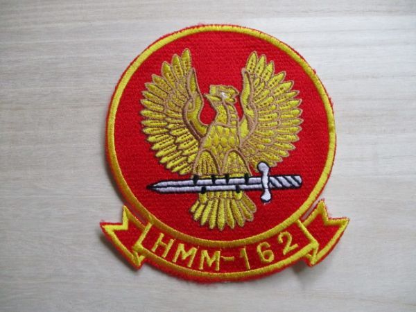 【送料無料】アメリカ海兵隊VMM-162Golden Eaglesパッチ ワッペン/ゴールデンイーグルMV-22オスプレイpatchマリーンMARINE米海兵隊USMC M20拍卖