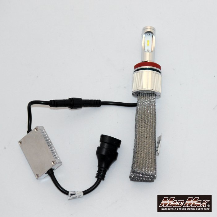 バイク/カー用品 LEDヘッドライト H11 フォグランプ 6000K ホワイト発光 12V 2個SET/アルファード イスト デミオ プレマシー【送料800円】拍卖