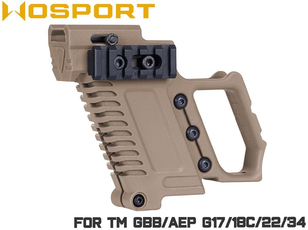 WO-GBE-001T WoSporT ローディング グリップボディキット for GLOCK拍卖