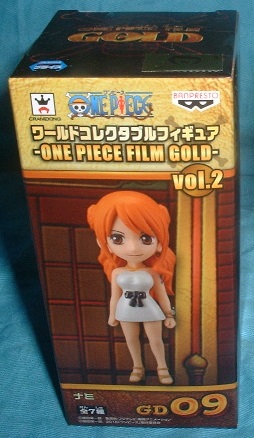 ワンピース ワールドコレクタブルフィギュア ーONE PIECE FILM GOLD 2- ナミ拍卖