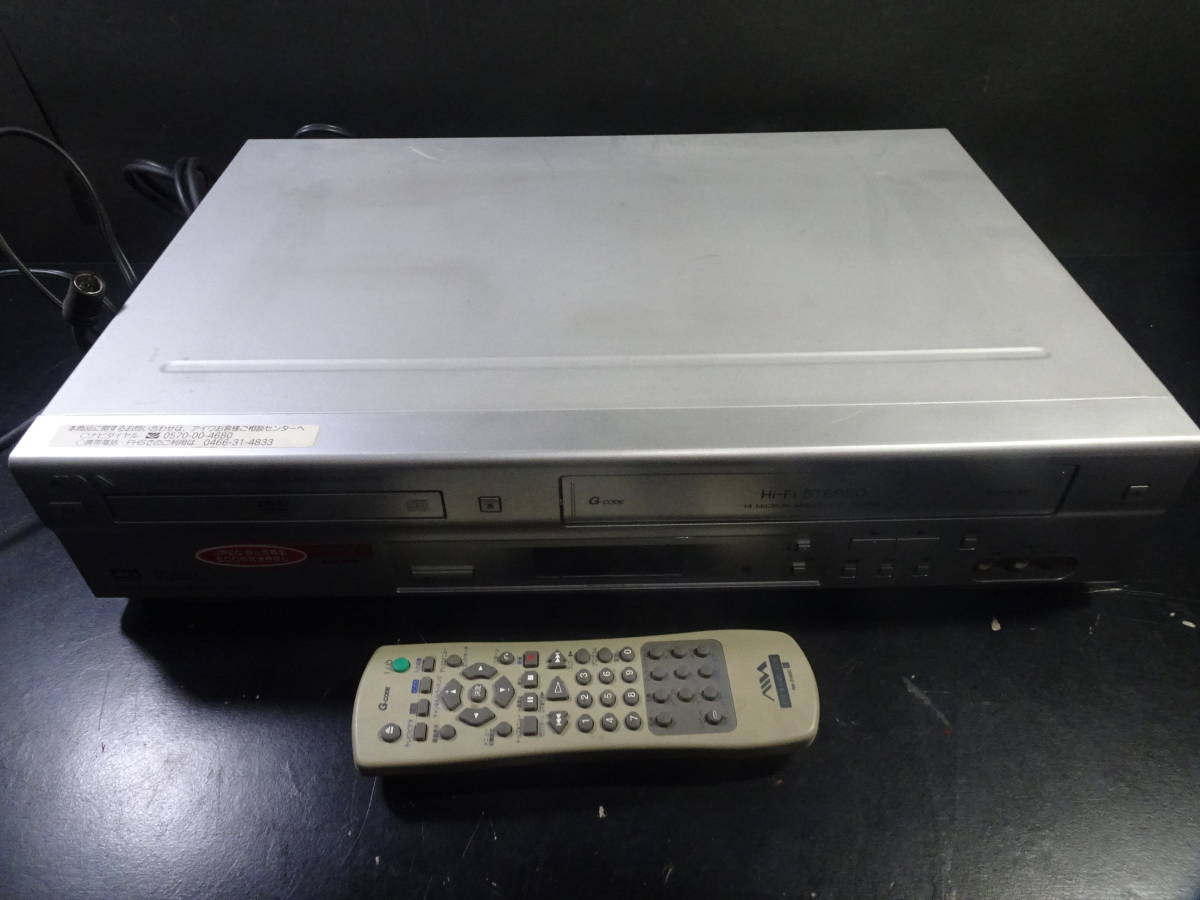 ★ AIWA DVDビデオカセットレコーダー HV-DH10 アイワ拍卖