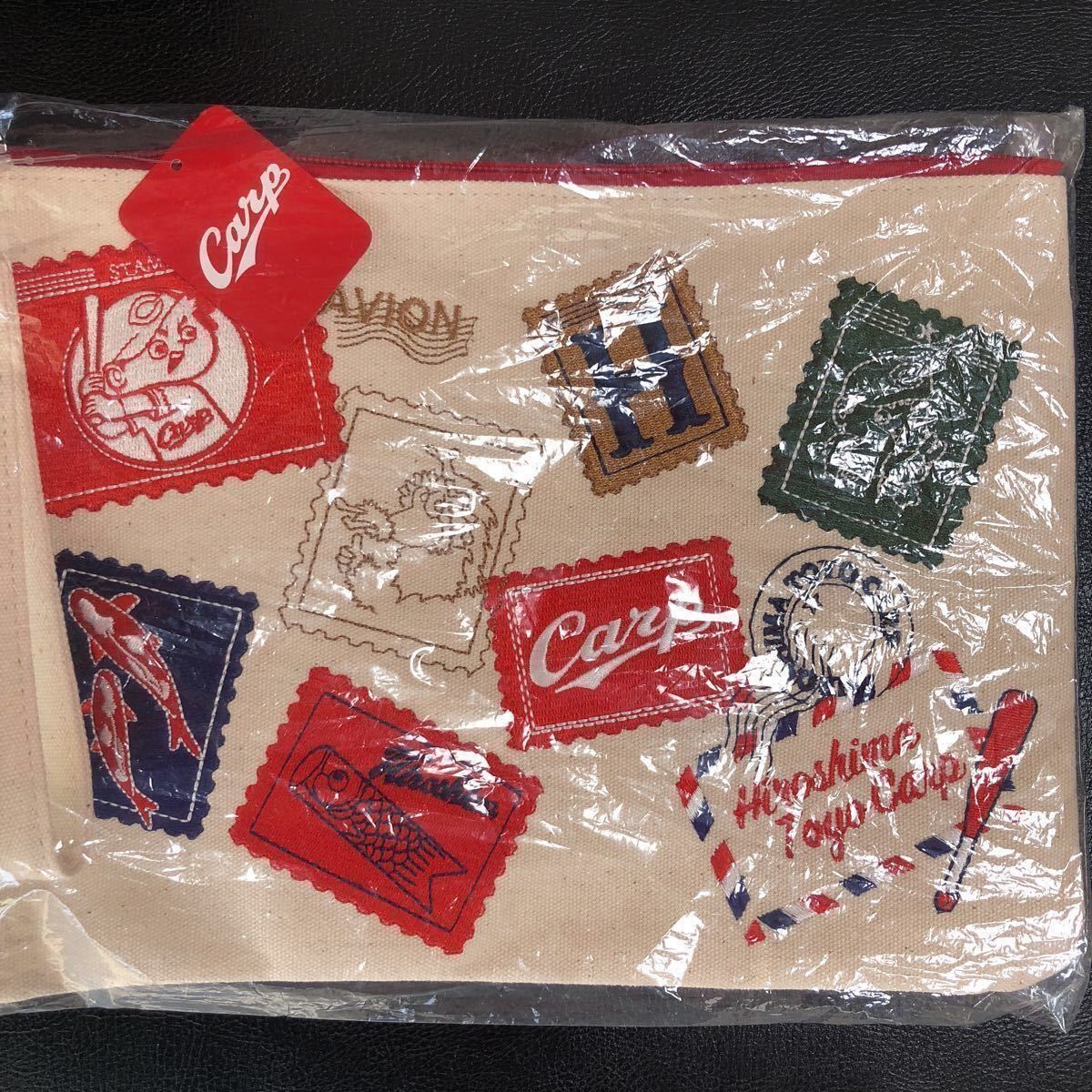 広島東洋カープ 切手刺繍クラッチバッグ拍卖