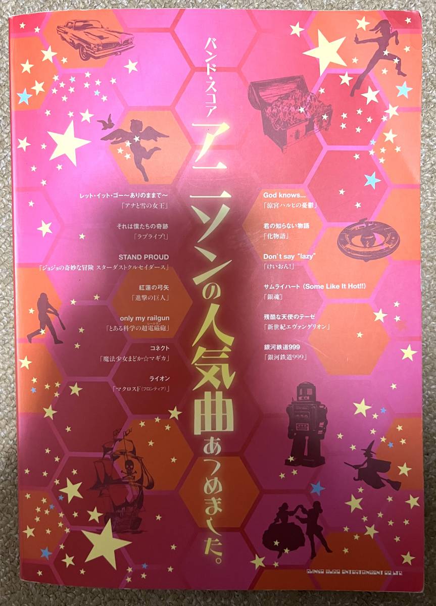 バンドスコア アニソンの人気曲あつめました。拍卖