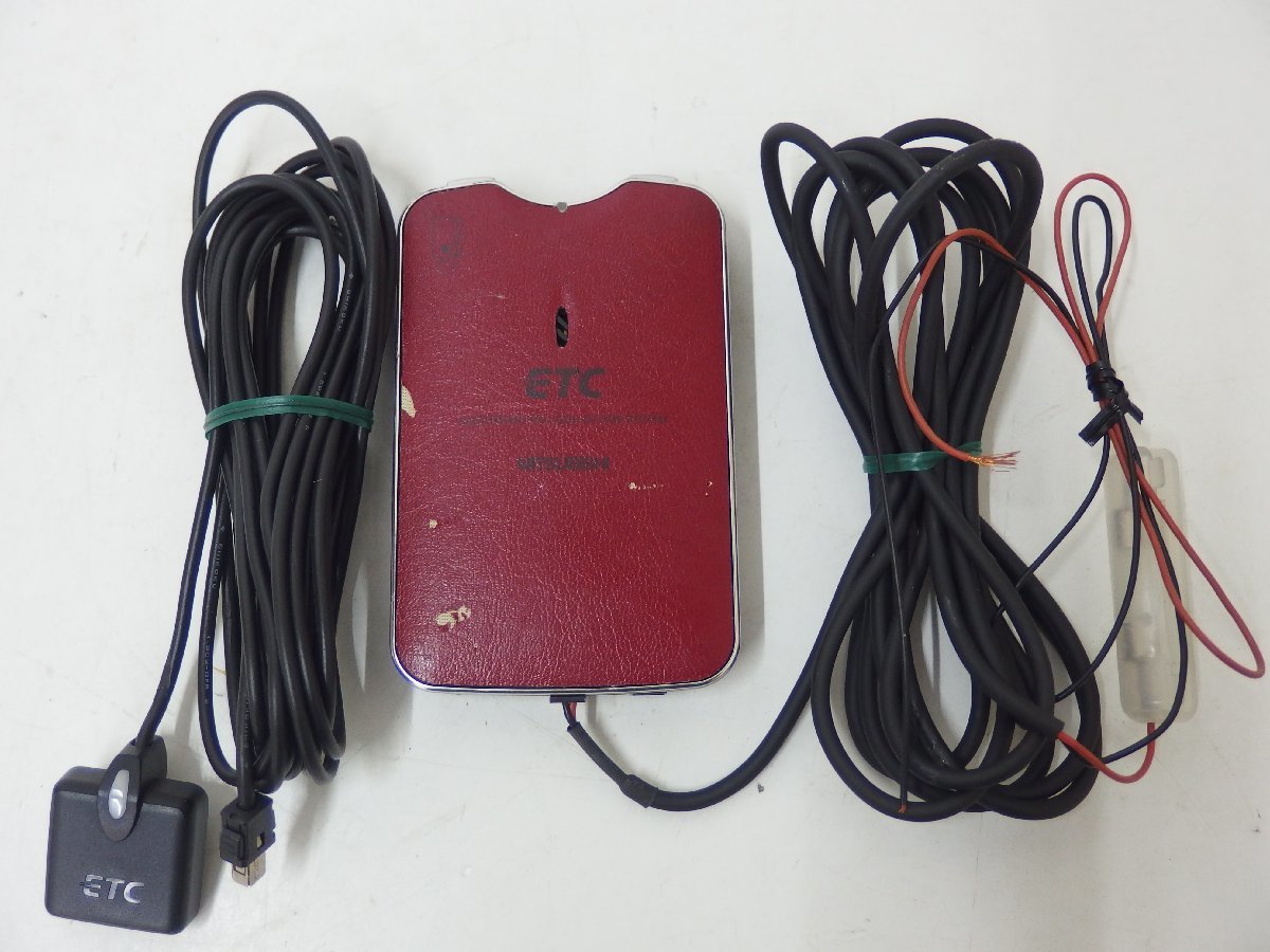 レ■/Zク3609 保証付 三菱電機 MITSUBISHI EP-9U77 ETC車載器 アンテナ分離型 普通車 動作確認OK拍卖