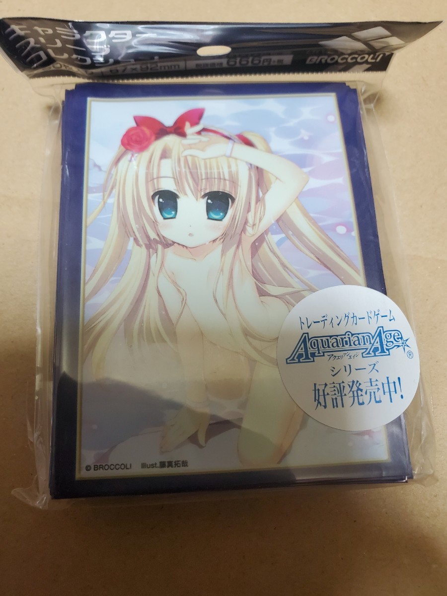 キャラクタースリーブコレクション アクエリアンエイジ 温泉入浴中 ローズマリー・フォンブリューヌ 未開封 数量9拍卖