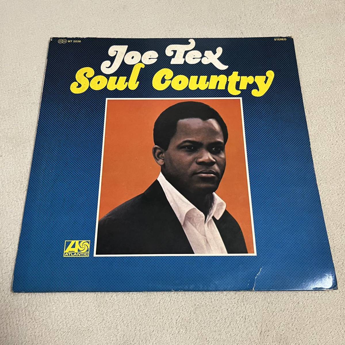 【国内盤】JOE TEX SOUL COUNTRY ジョーテックス カントリーを歌う 想い出のグリーングラス/LP レコード/MT2036 / R&B ソウル拍卖