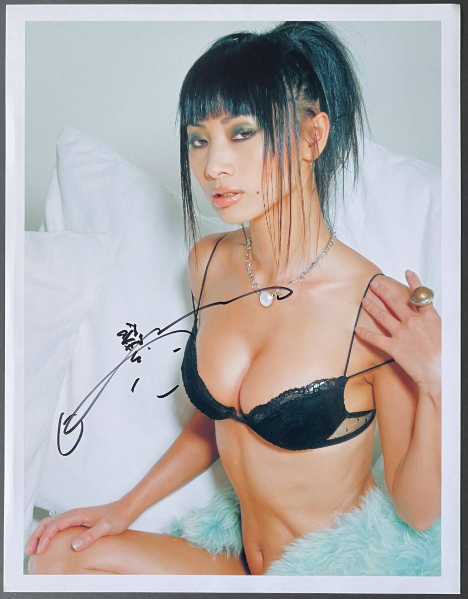 【レア】バイ・リン(白霊) サイン入りフォト ◆クロウ/飛翔伝説 Red Corner アンナと王様 Row Your Boat拍卖