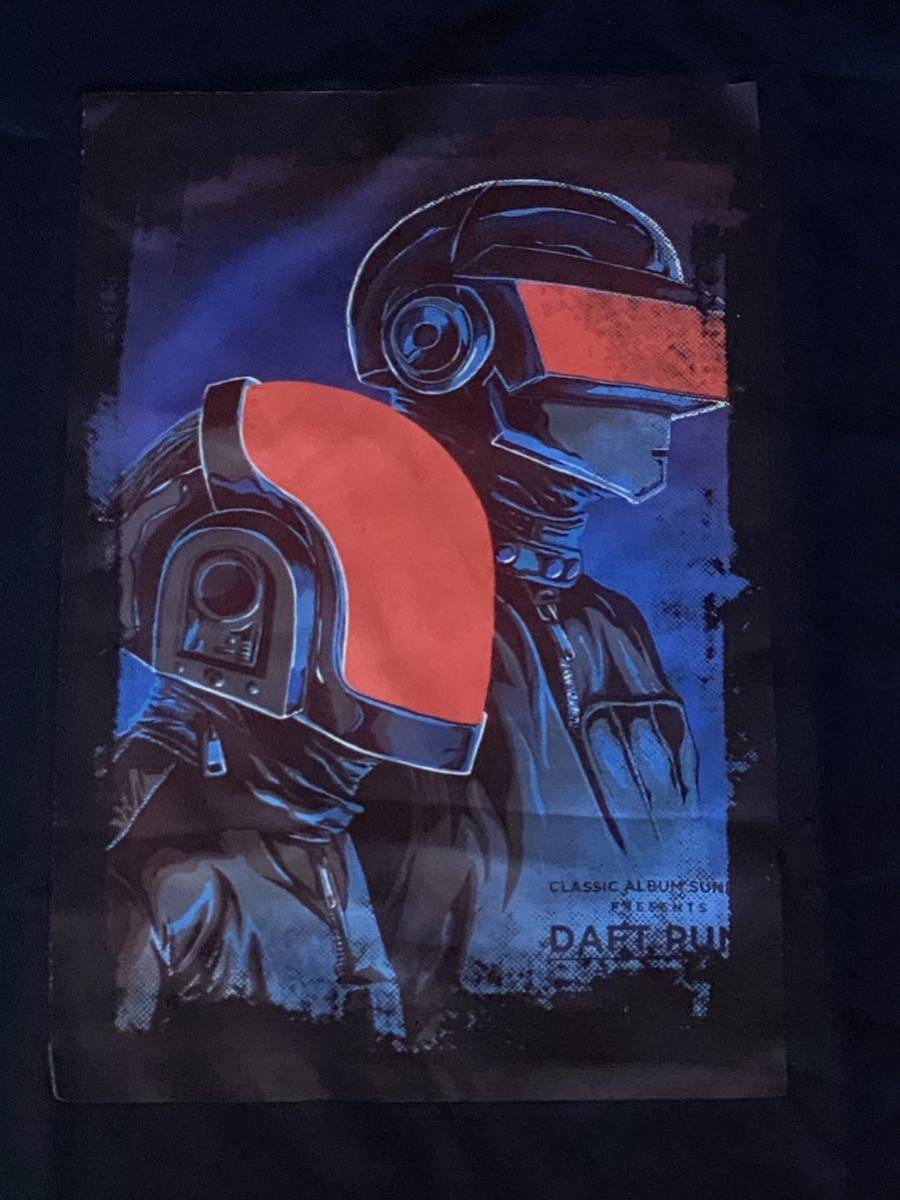 ダフトパンク daftpunk ノースリーブTシャツ サイズL拍卖