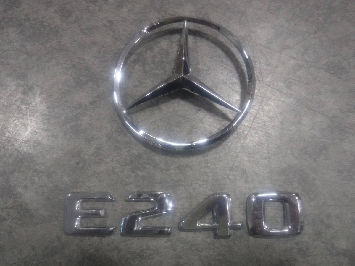 メルセデスW210ベンツEクラスE240純正トランクE320エンブレム2107580058リア リヤ リアエンブレム リヤエンブレム トランクエンブレム拍卖