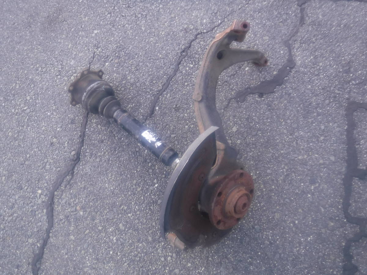 アウディA4アバントB5フロント左ハブ8DAPTフロントサスペンション8DハブナックルAUDIドライブシャフト ナックルアーム部品取り車あります拍卖