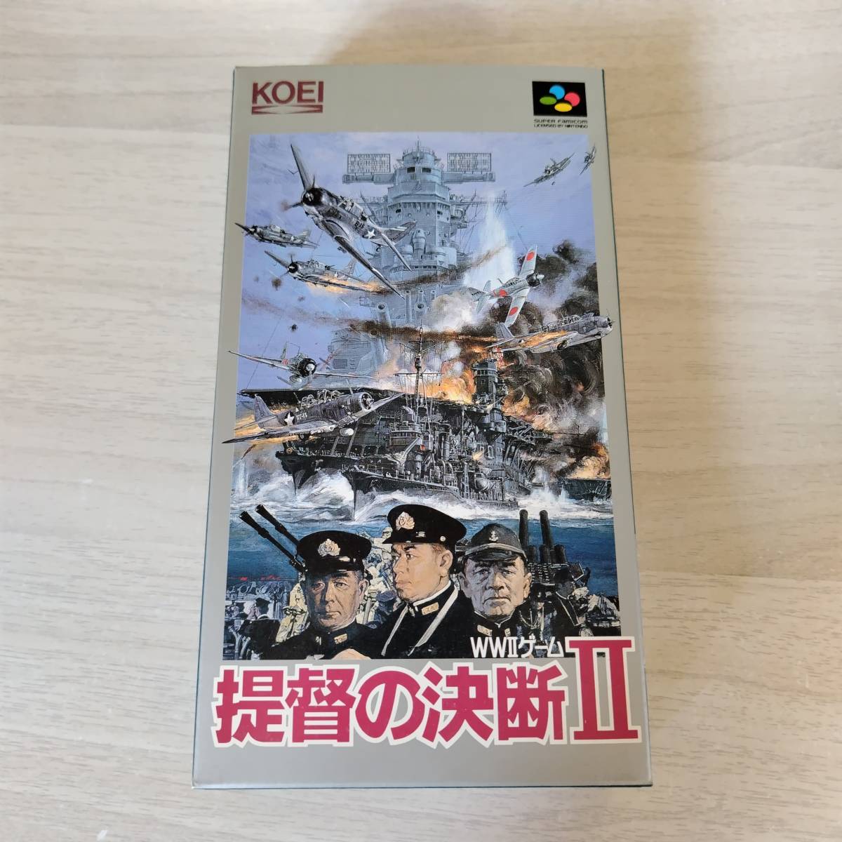 ◯中身美品! SFC 提督の決断2   箱説付き  何本でも同梱OK◯拍卖