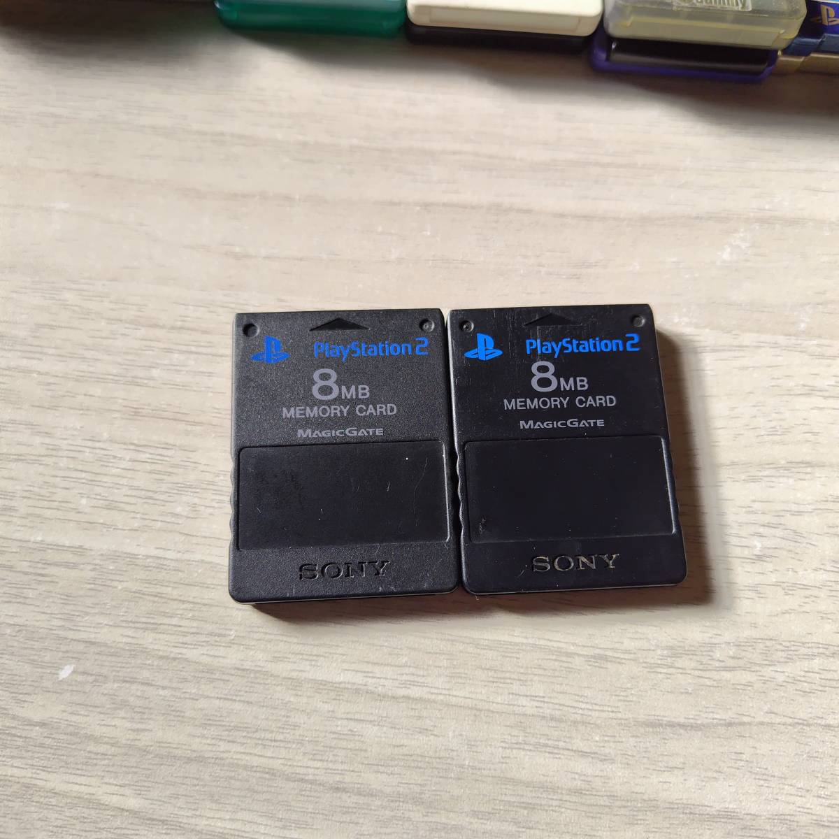 ◯PS2 メモリーカード 2本!  何本でも同梱OK◯拍卖