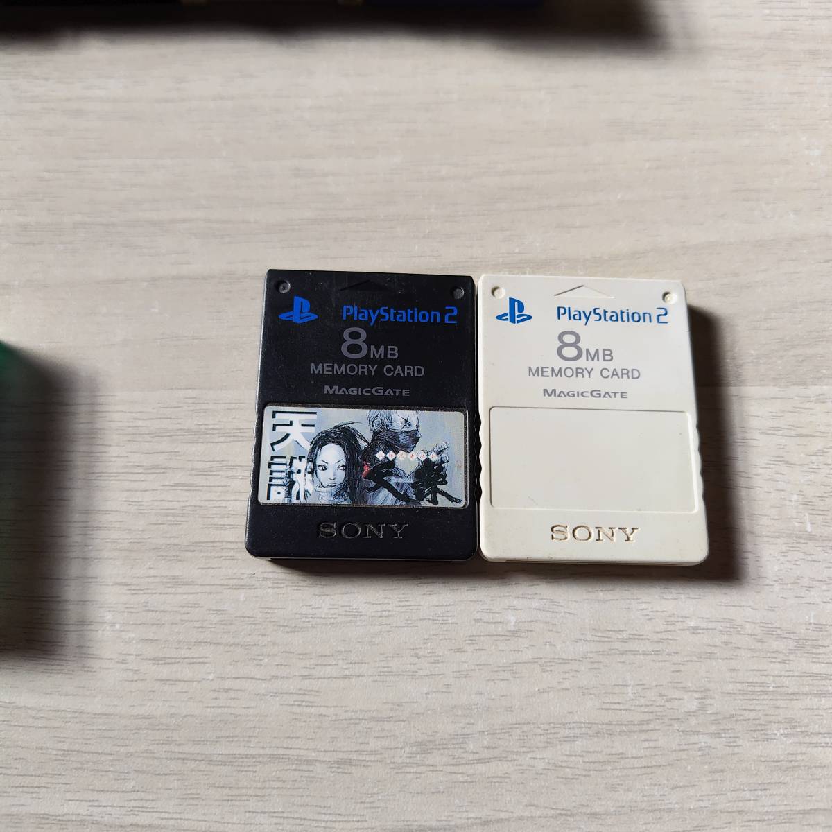 ◯PS2 メモリーカード 2本! 何本でも同梱OK◯拍卖