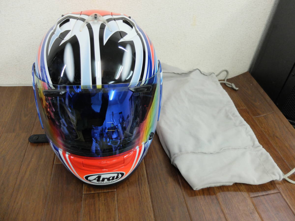 ★☆Arai アライヘルメット RX-7 R4 中野真矢レプリカ 57-58cm☆★拍卖