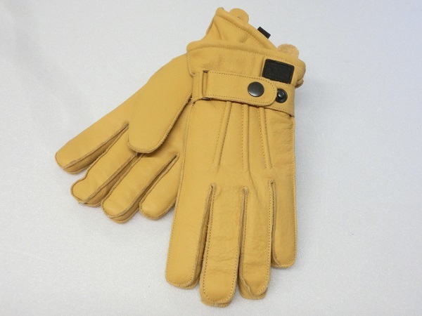 スピード出荷 DEGNER デグナー WG-12 ウインターグローブ ベージュ Mサイズ ライディンググローブ 管理L拍卖