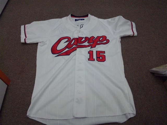 【カユ-中古】(広島カープ)黒田博樹 ハイクオリティユニフォーム 白拍卖