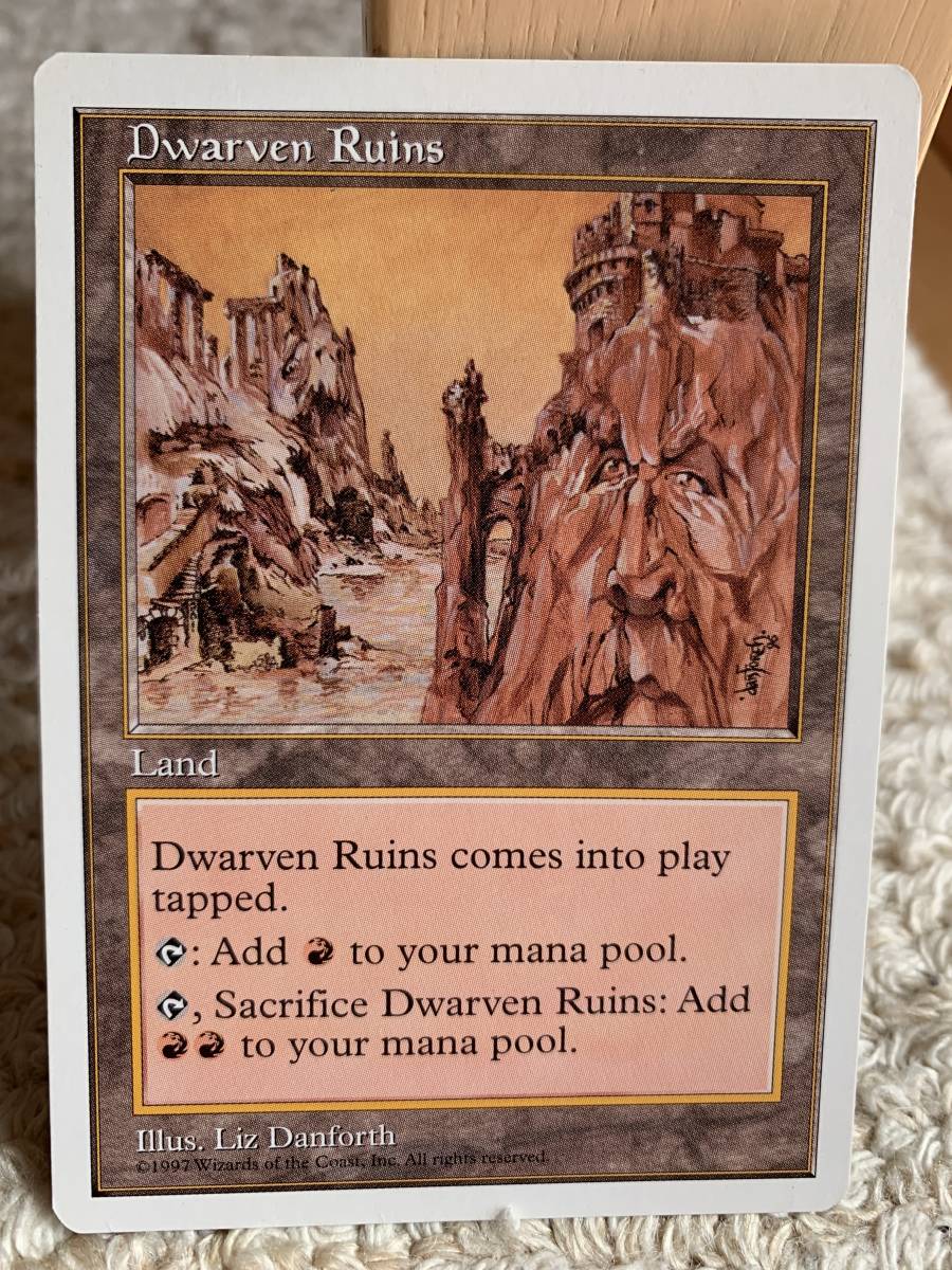 5版 ドワーフ都市の廃墟/Dwarven Ruins 英語版拍卖