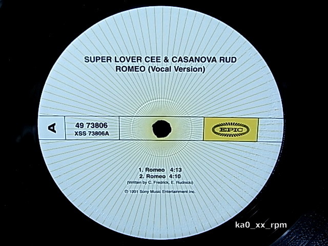 ★☆Super Lover Cee & Casanova Rud「Romeo / Giggolo」☆★5点以上で送料無料!!!拍卖