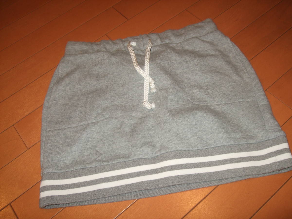美品送料込即決☆マンシングウェア Rライン スウェットスカート☆サイズM拍卖